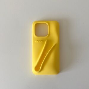 RHODE Yellow Phone Case
